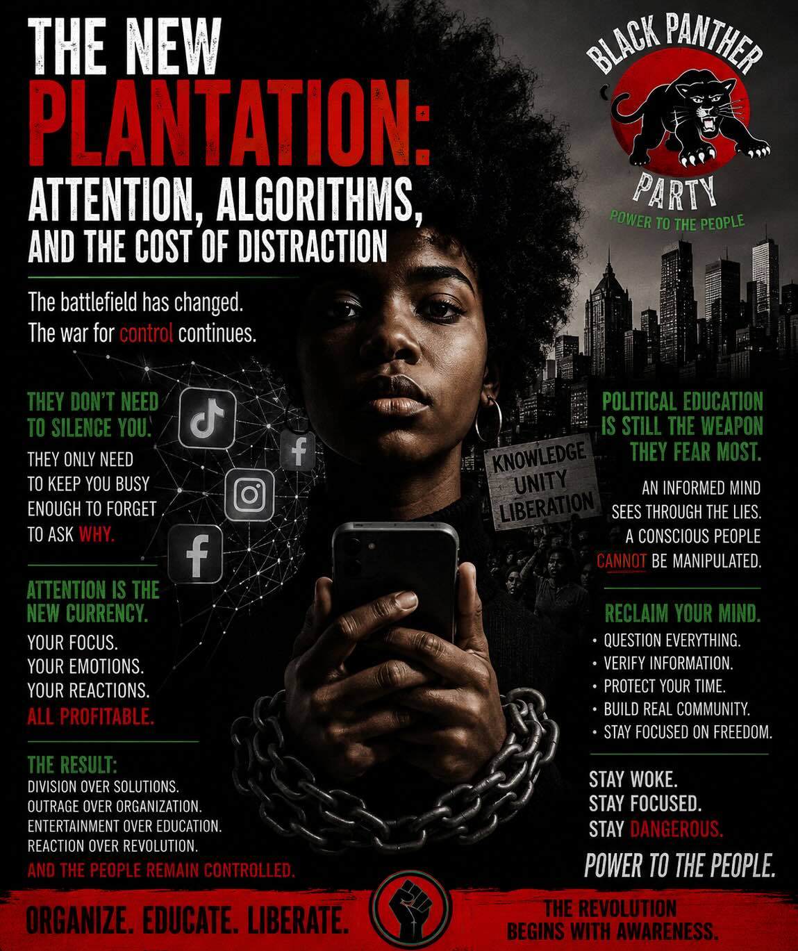 The New Plantation: Attention, Algorithms, and the Cost of Distraction